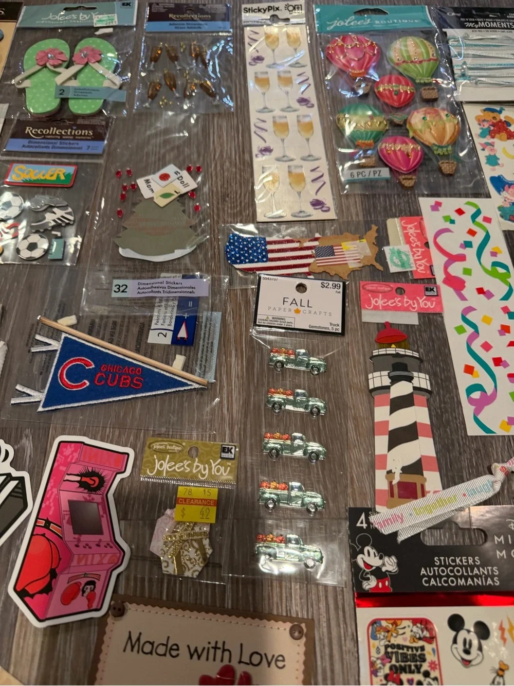 Sticker Lot #10 - Jolees Boutique 1/2 HTF), Winnie the Pooh, Spare Parts andmore
